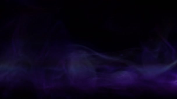 Imagens Close Smoke Loop Purple — Vídeo de Stock