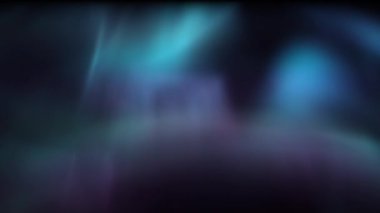 Aurora Döngü Animasyon Mor 'un yakın çekim görüntüleri