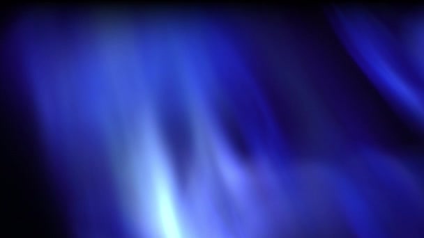 Крупный План Aurora Loop Animation Blue — стоковое видео