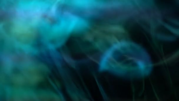 烟圈绿 的特写镜头 — 图库视频影像