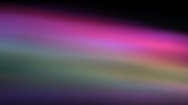 Aurora Loop Animatie Kleur Veranderen — Stockvideo