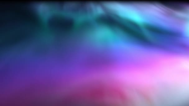 Aurora Loop Animación Púrpura Rosa — Vídeo de stock