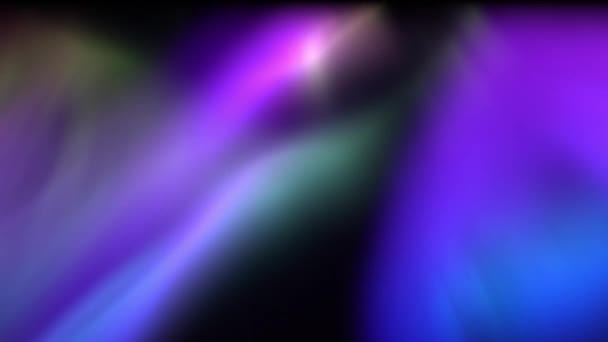 Αλλαγή Χρώματος Κίνησης Βρόχου Aurora — Αρχείο Βίντεο