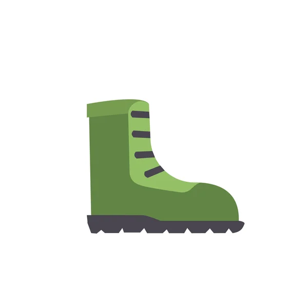 Vektor kreslené Army Boots, samostatný — Stockový vektor