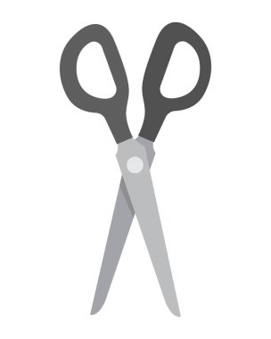 Office kişisel ve iş simge makas vektör