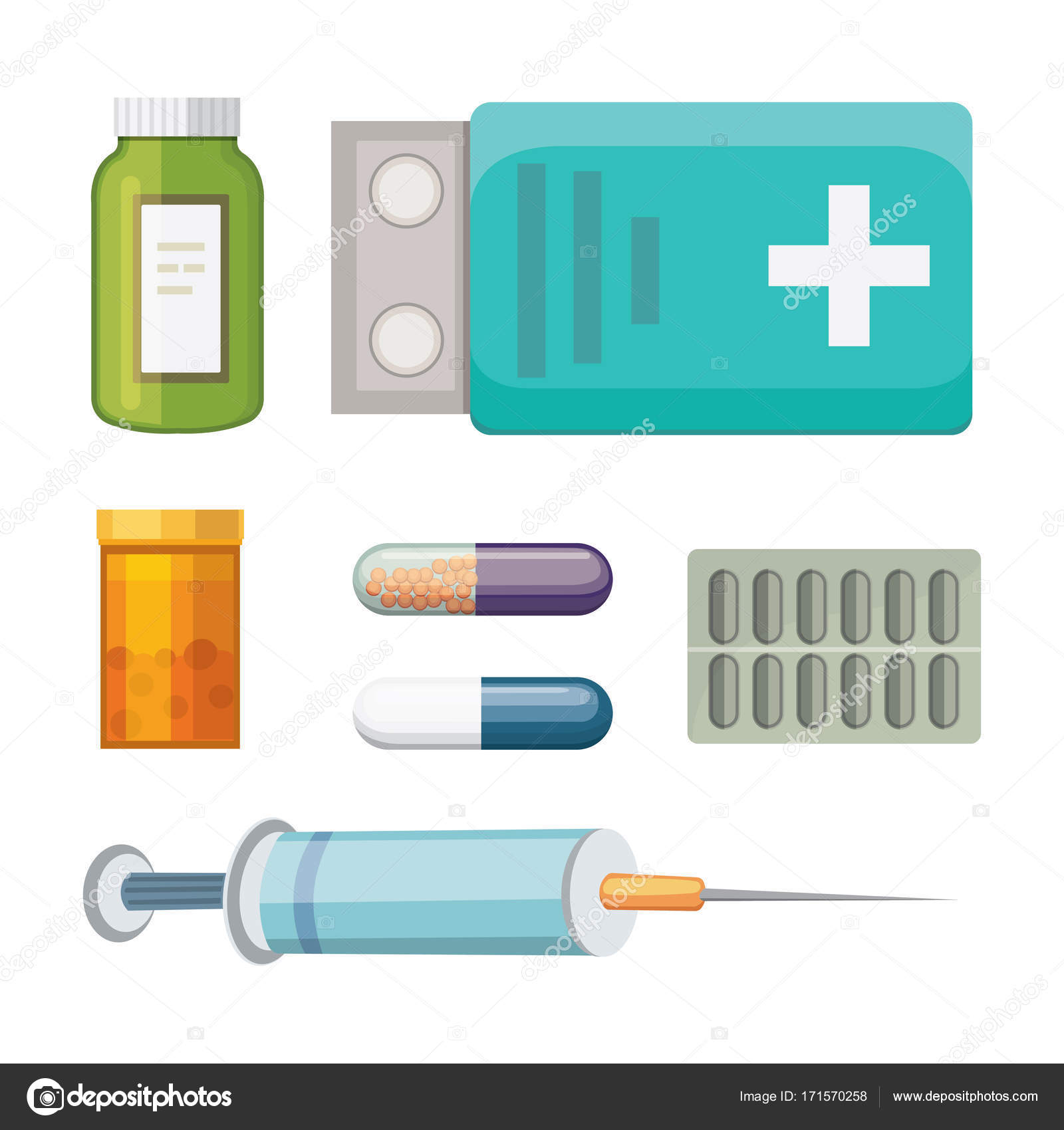 Prateleiras Da Farmácia Dos Desenhos Animados Com Produtos Médicos E  Garrafas Da Pílula. Medicamentos, Drogas Médicas Na Prateleira Da Farmácia  Ou Na Ilustração Vetorial Da Vitrine. Sortimento Da Medicamentação Para A  Saúde