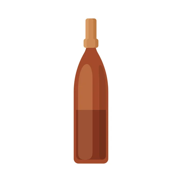 Set Design Alkoholflaschen Vektor Illustration — Stockvektor