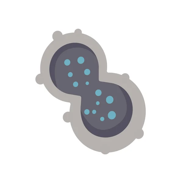 Viruse vector illustration. Bacteria and micro-organism in cartoon style. — Stock Vector