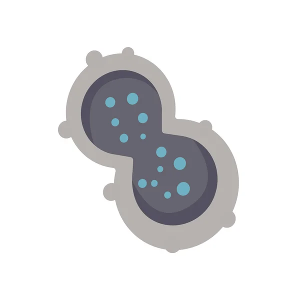 Viruse vector ilustración. Bacterias y microorganismos en estilo de dibujos animados . — Archivo Imágenes Vectoriales