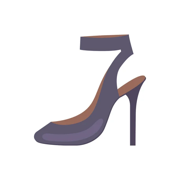 Zapatos coloridos de las mujeres. Zapatos de tacón alto estilete para mujer calzado de moda para niñas . — Vector de stock