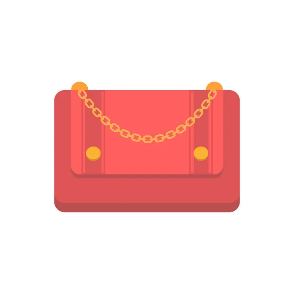 Bolso de mujer icono bolso de moda aislado sobre fondo blanco. Accesorio de verano para mujer . — Vector de stock