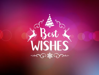 Neşeli Noel yazı tipografi. El yazısı metin tasarım
