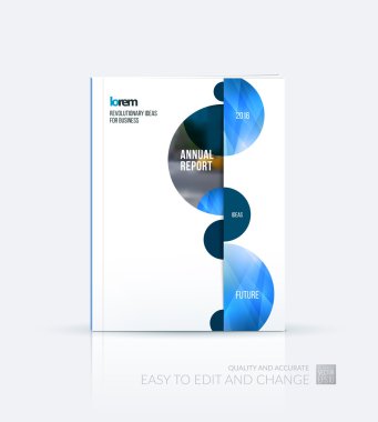 Broşür şablonu düzeni, kapak tasarımı faaliyet raporu, dergi,