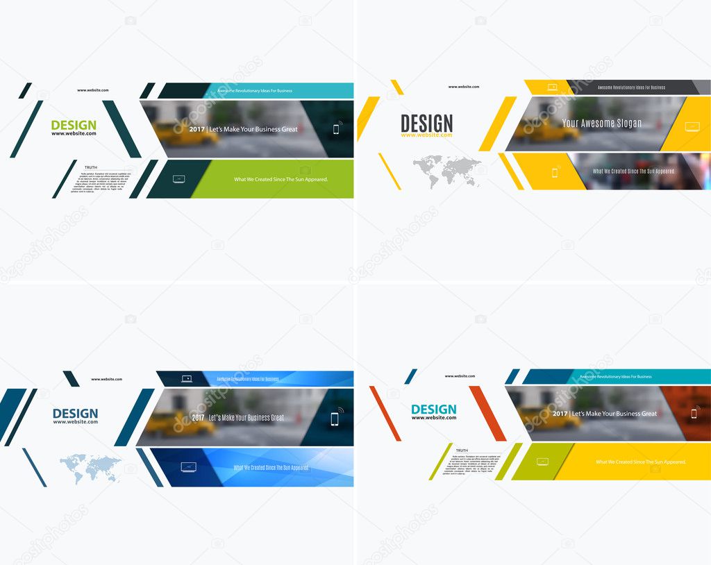 Vector design elements for graphic layout. Modern abstract backg