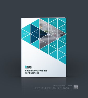 Broşür şablonu düzeni, kapak tasarımı faaliyet raporu, dergi, 