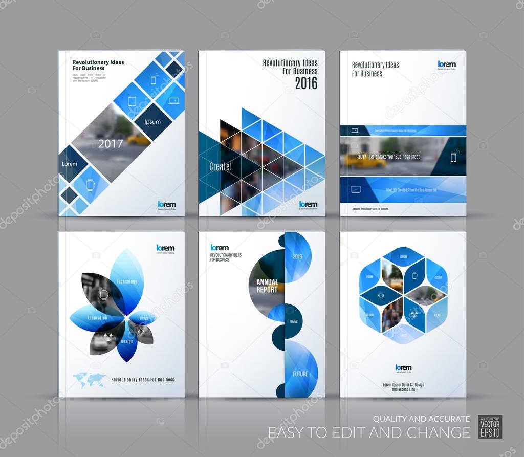 Cover design annual report, brochure template layout, magazine, 