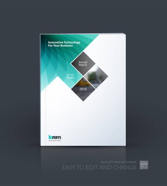 İş vektör. Broşür şablonu düzeni, kapak tasarım yıllık r