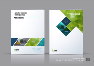 İş vektör kümesi. Broşür şablonu düzeni, kapak tasarımı annu