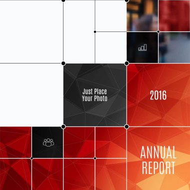 İş vektör tasarım öğeleri için grafik düzeni. Modern abstr