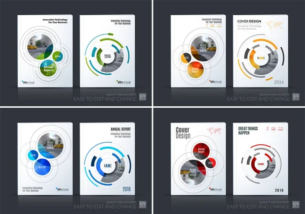 İş vektör. Broşür şablonu düzeni, kapak tasarım yıllık r