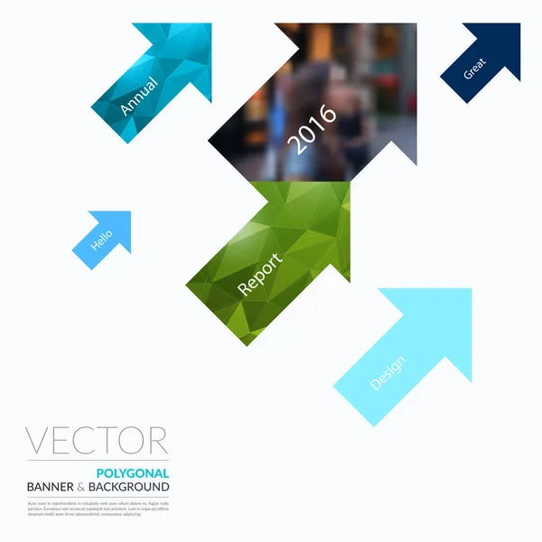 Éléments de conception vectorielle d'entreprise pour la mise en page graphique. abstention moderne — Image vectorielle