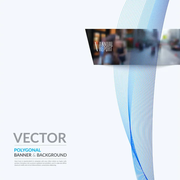 İş vektör tasarım öğeleri için grafik düzeni. Modern abstr — Stok Vektör