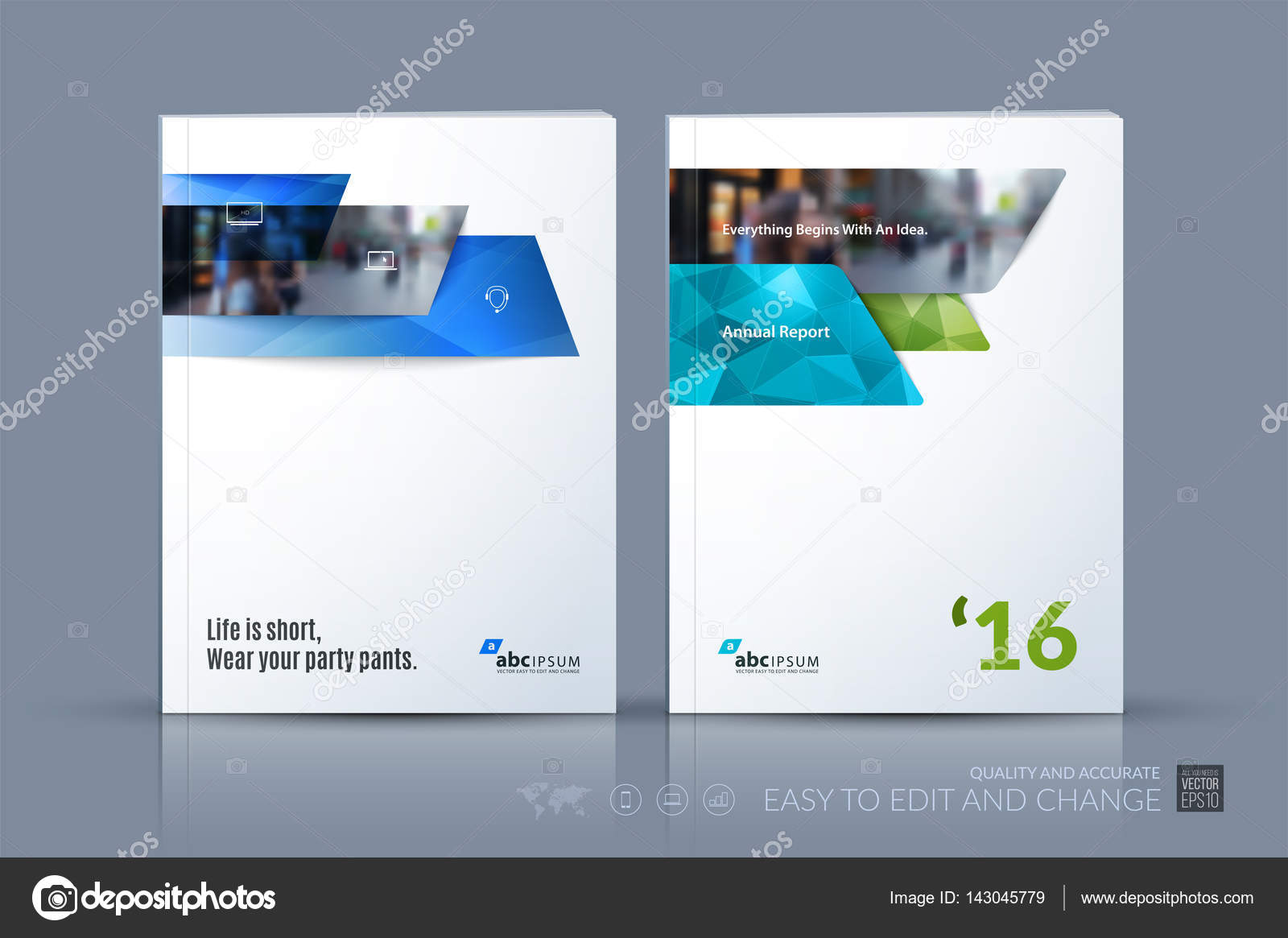 Geschaftsvektorvorlage Broschure Layout Cover Modernes Design Ein Stockvektor C To Diamond Graphics Gmail Com