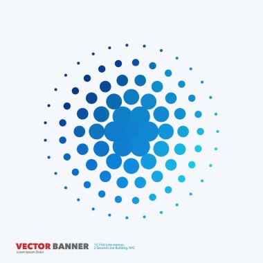 İş vektör tasarım öğeleri için grafik düzeni. Modern abstr