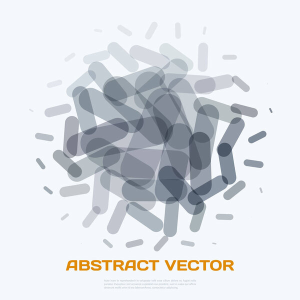 Abstract vector design elements for graphic layout. Modern busin