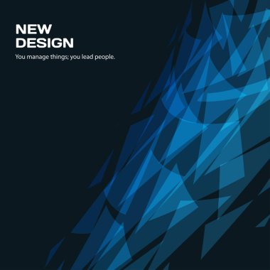 Soyut vektör tasarım arka plan üçgen ile