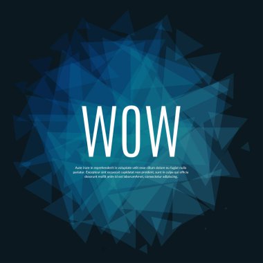 Soyut vektör tasarım arka plan üçgen ile