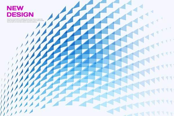 Soyut vektör tasarım arka plan üçgen ile