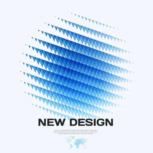 Soyut vektör tasarım arka plan üçgen ile