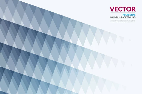 Absztrakt vektor háttér design háromszögek — Stock Vector