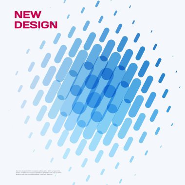 Soyut vektör tasarım öğeleri için grafik düzeni.