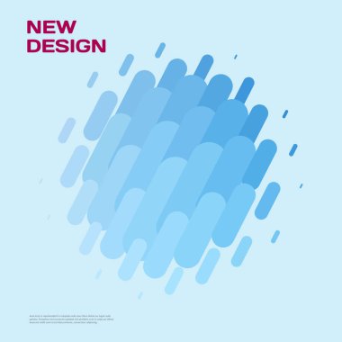 Soyut vektör tasarım öğeleri için grafik düzeni.