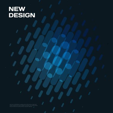 Soyut vektör tasarım öğeleri için grafik düzeni.