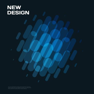 Soyut vektör tasarım öğeleri için grafik düzeni.