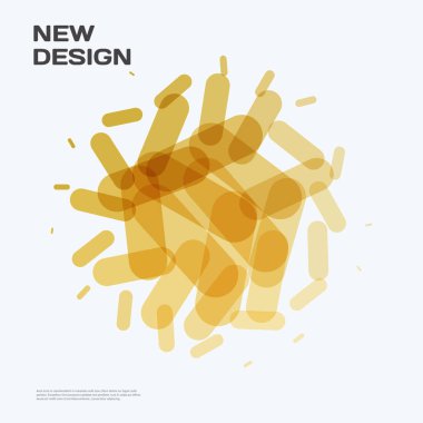 Soyut vektör tasarım öğeleri için grafik düzeni.