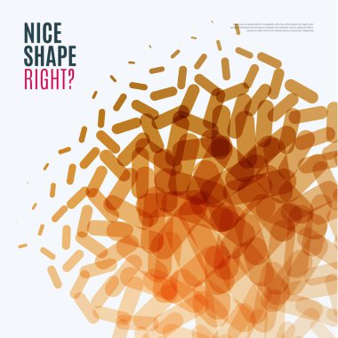 Soyut vektör tasarım öğeleri için grafik düzeni.