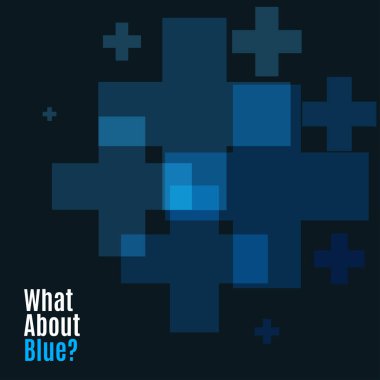 Soyut vektör tasarım öğeleri ile çapraz