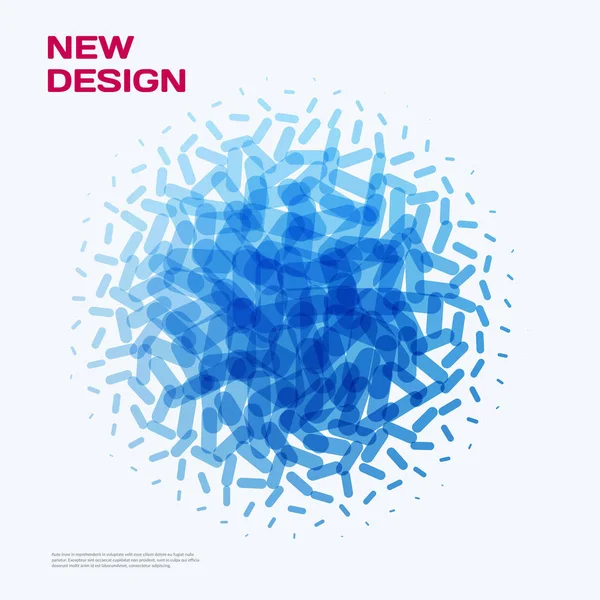 Soyut vektör tasarım öğeleri için grafik düzeni.