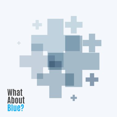 Soyut vektör tasarım öğeleri ile çapraz