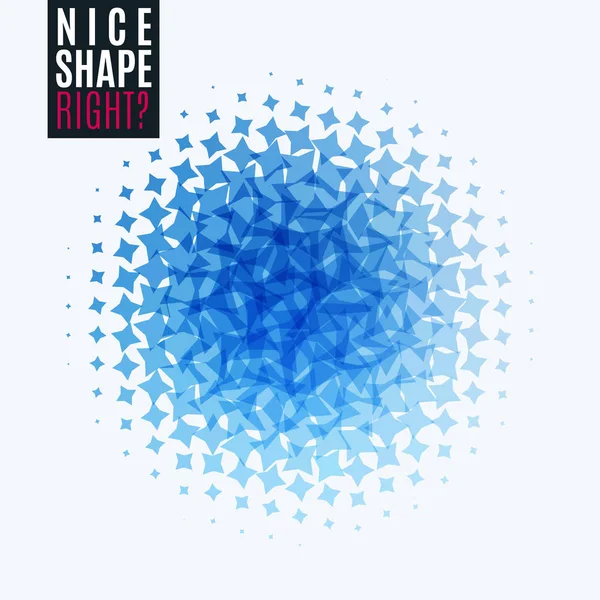 Soyut vektör tasarım öğeleri ile eğlenmek için yıldız