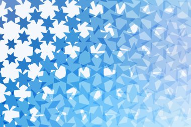 Soyut vektör tasarım öğeleri ile eğlenmek için yıldız