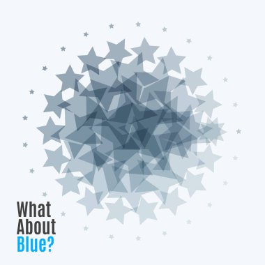 Soyut vektör tasarım öğeleri ile eğlenmek için yıldız