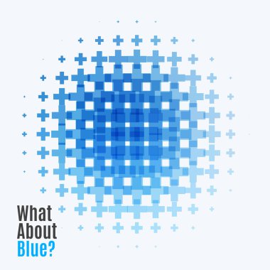 Soyut vektör tasarım öğeleri ile çapraz