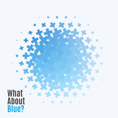 Soyut vektör tasarım öğeleri ile çapraz