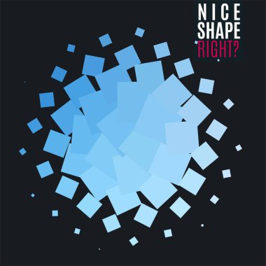 Soyut vektör tasarım öğeleri için grafik düzeni.