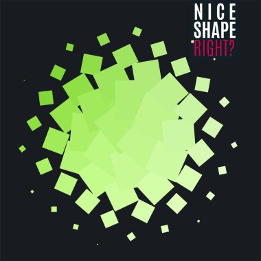 Soyut vektör tasarım öğeleri için grafik düzeni.